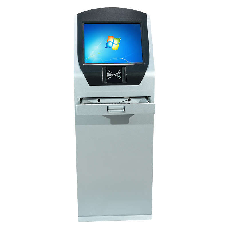Máquina de investigación todo en uno terminal de servicio de investigación de autoservicio táctil capacitiva todo en uno