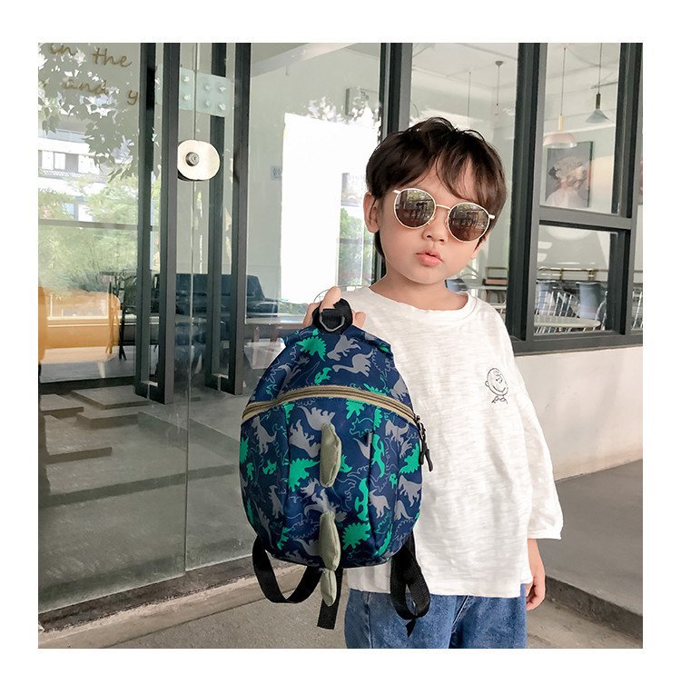 Korean New Cute Little Dinosaur Backpack display picture 11