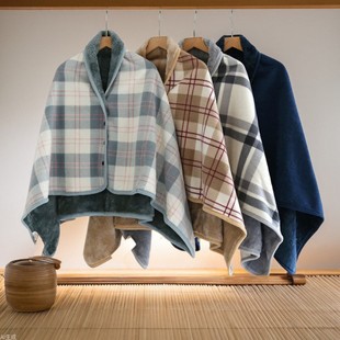 Maternal and Infant Grade a Shawl Cross-Border Japanese Single Blanket Beibei Velvet Thickeneded Office Air Conditioning Blanket Nap Blanket