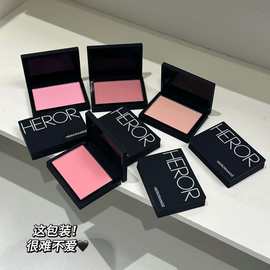HERORANGE~淡若轻透单色腮红自然裸妆元气少女低饱和哑光修容胭脂