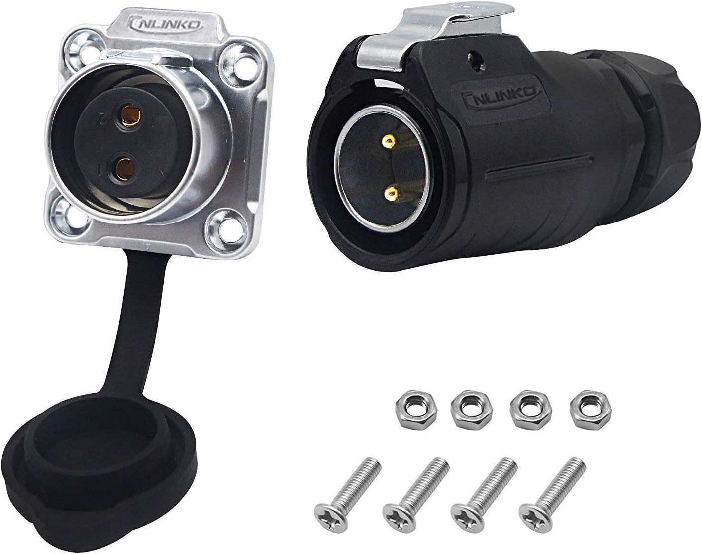 CERRXIAN Strombuchse, Buchse auf Stecker, umgekehrter Stil,