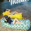 Music Festival Inflatable Sofa outdoors Picnic Camping Beanbag Net Red Inflatable bed Double Portable atmosphere deck chair