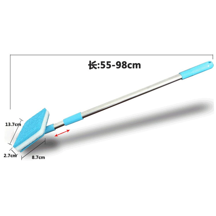Оптовая Продажа с фабрики инструменты для чистки аквариума щетка для аквариума длинная ручка щетка для аквариума стеклянная щетка