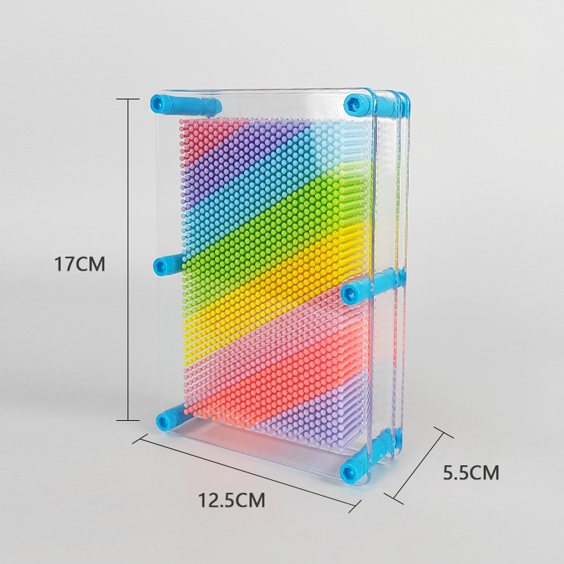 중간 투명 마카롱 색상 파란색 기둥