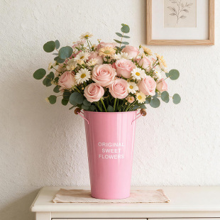 ���W�L���÷�ɫľ���ѻ�Ͱ�����r��Ͱ�b��FƤ�廨��ˮ�B����ƿ