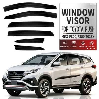 Suitable for TOYOTA RUSH rain and rain shield rearview mirror rain eyebrow TOYOTA RUSH Window visor