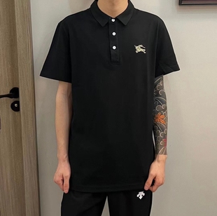 Summer Fast Hand Internet Popular New Embroidered Bead Shirt Slim-fit All-match Half-sleeve Spiritual Boy Trendy Brand Short-sleeve Men