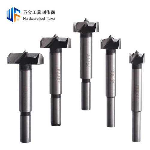 Woodworking flat-wing drill bit 15-35mm set door lock hinge drilling tool round handle hole opener electric drill reaming drill