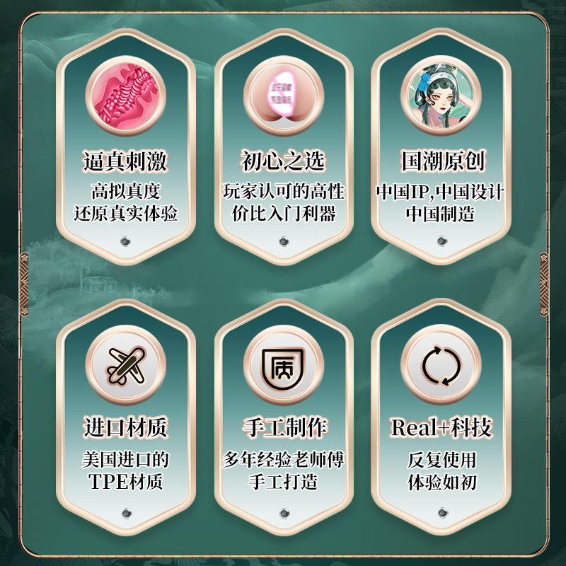 Lele Cup Blue and White Love Male Molded Silicone Self-Pleasuring Device Flight Cup Adult Erotic Toy