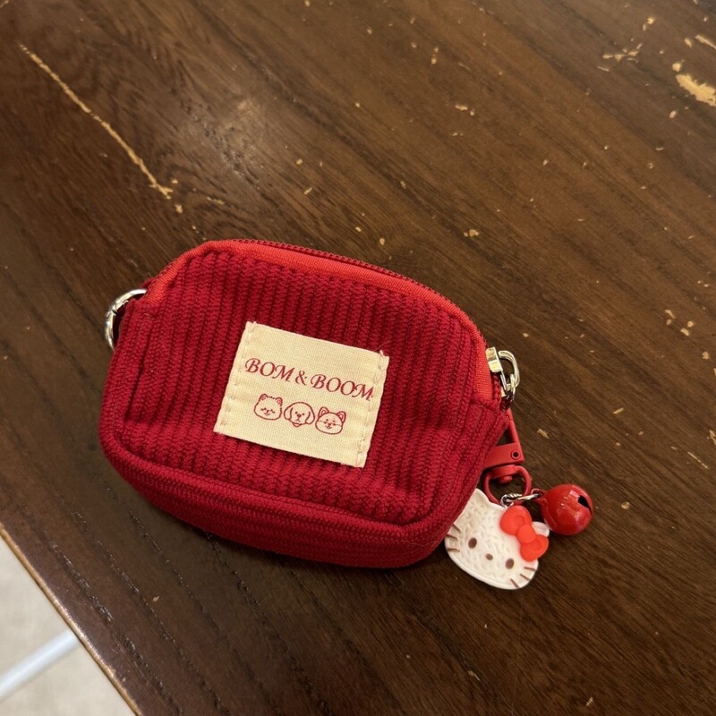 [3.4 Thousand People Collection] New Mini Coin Purse, Headphone Cosmetics Bag, Student Coin Purse, High-Looking Wick