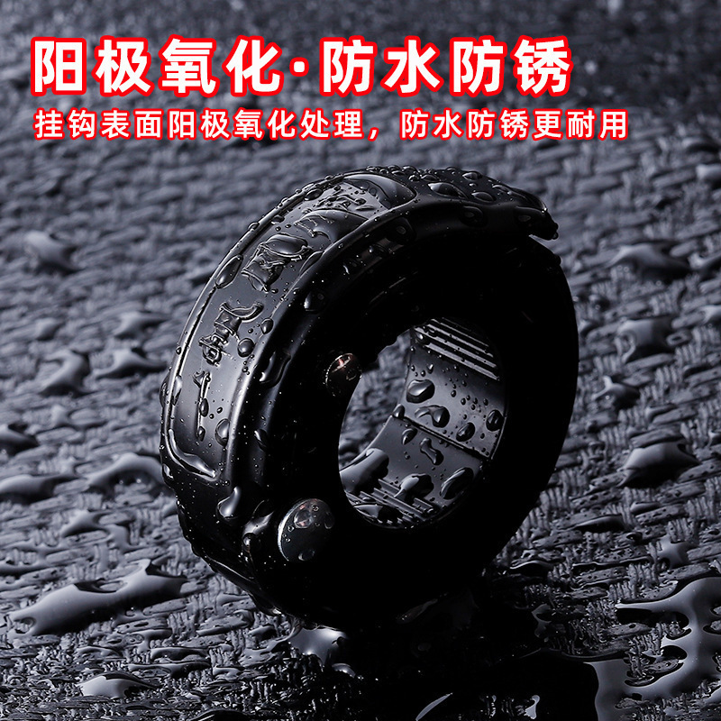 电动车挂钩通用前置免打孔小牛电瓶车自行车挂物勾踏板摩托车挂钩|undefined