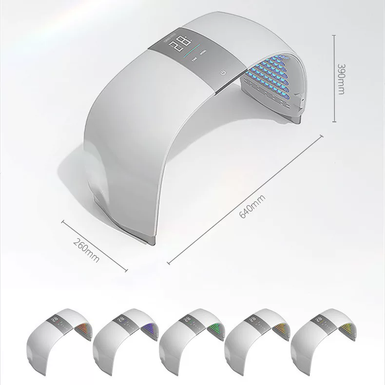 Складной спектрометр LED цветная маска красный и синий световая терапия косметический прибор фоторепарация кожи введение инструмент跨境 внешная торговля
