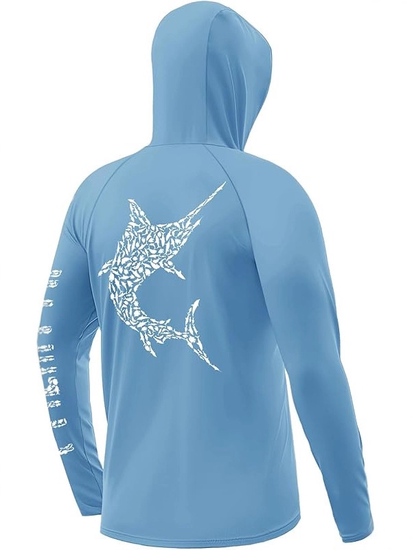 fishing hoodies 钓鱼服跨境男女卫衣连帽衫垂钓防晒速干透气上衣|undefined