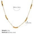 TPXL81G Gold Necklace