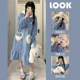ɺ���q˯��Ů�����¿���ʿ�Ӻ��ﶬ˯ȹ�L���~˯�����b�Ҿӷ���