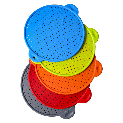 Factory direct supply of silicone cover, anti-oil splash net, pot lid, drain net, oil-blocking net, steaming lid, kitchen tools wholesale