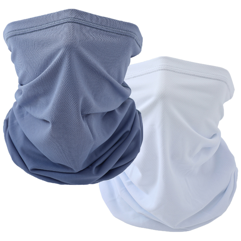 Breathable Summer Outdoor Ice Silk Sunshade Scarf Motorcycle Neck Cover Sports Magic Headscarf Riding Face Mask