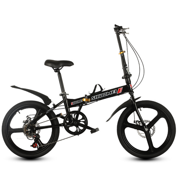 Folding handheld bike with brake system for adults for students disc…