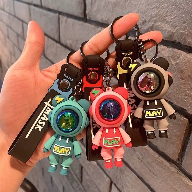Creative keychain for students, school bag, backpack accessory, pendant, Birthday gift