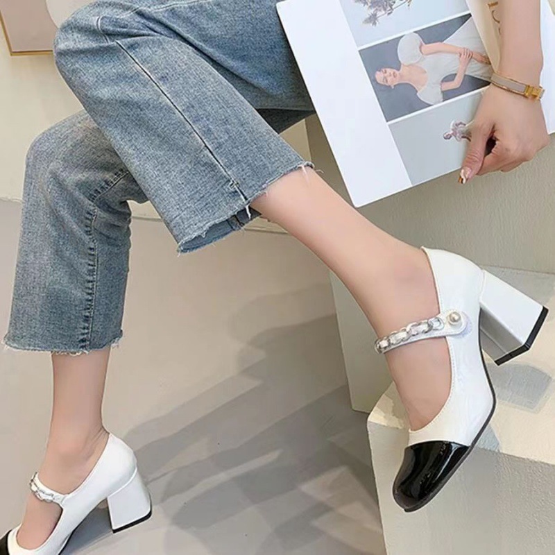 Demi-season fashionable mesh universal professional high heels…