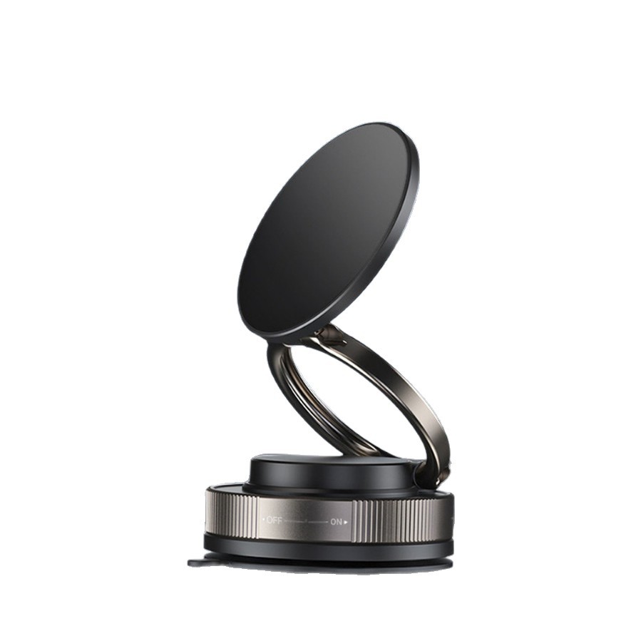 soporte de teléfono móvil montado en automóvil succión magnética de adsorción de vacío nuevo soporte de ventura especial para navegación automotriz soporte de automóvil plegable