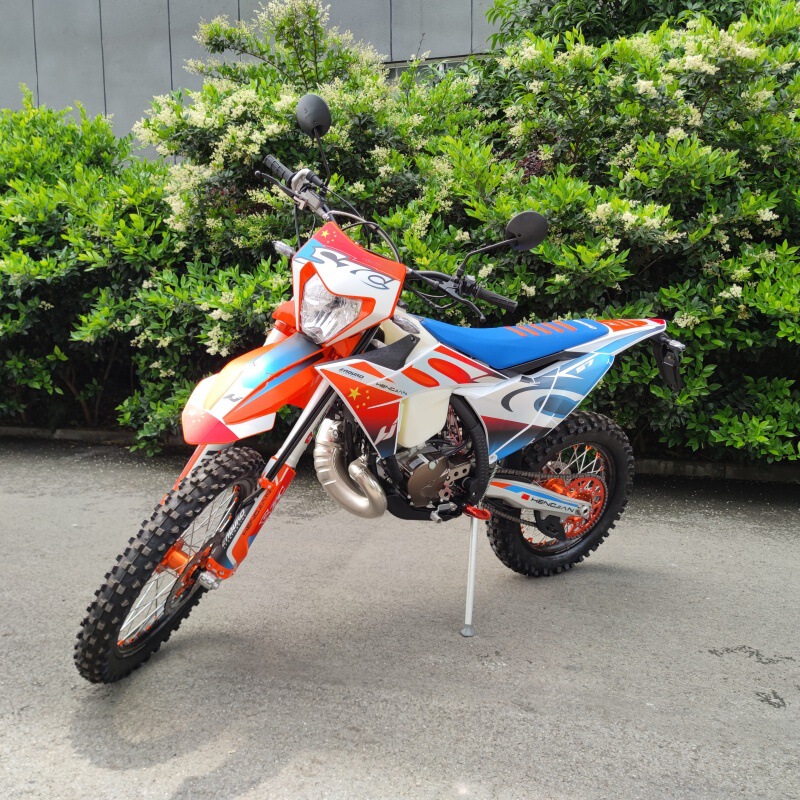 Hengjian Off-Road Two-Stroke Water-Cooled S7 Mt250 Ktm High-End Off-Road Motorcycle High-End Full Version Desert