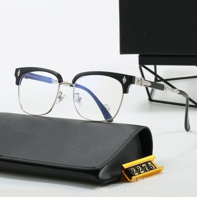 Jay Chou Style Prescription Glasses Frame for Men, High-End Fashion Retro Eyeglass Frame 2275 Jay Chou Style Prescription Glasses Frame for Men, High-End Fashion Retro Eyeglass Frame 2275