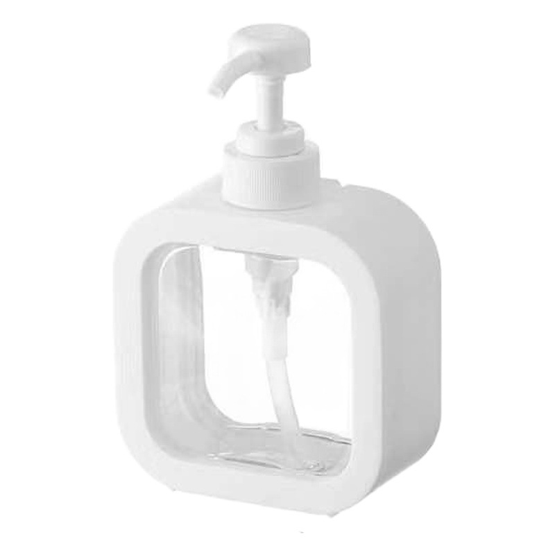 (Al por mayor en grandes cantidades) nueva botella de loción de 300ml de lavado y protección suministros de botella de plástico estilo ins botella de prensa fuente de fábrica