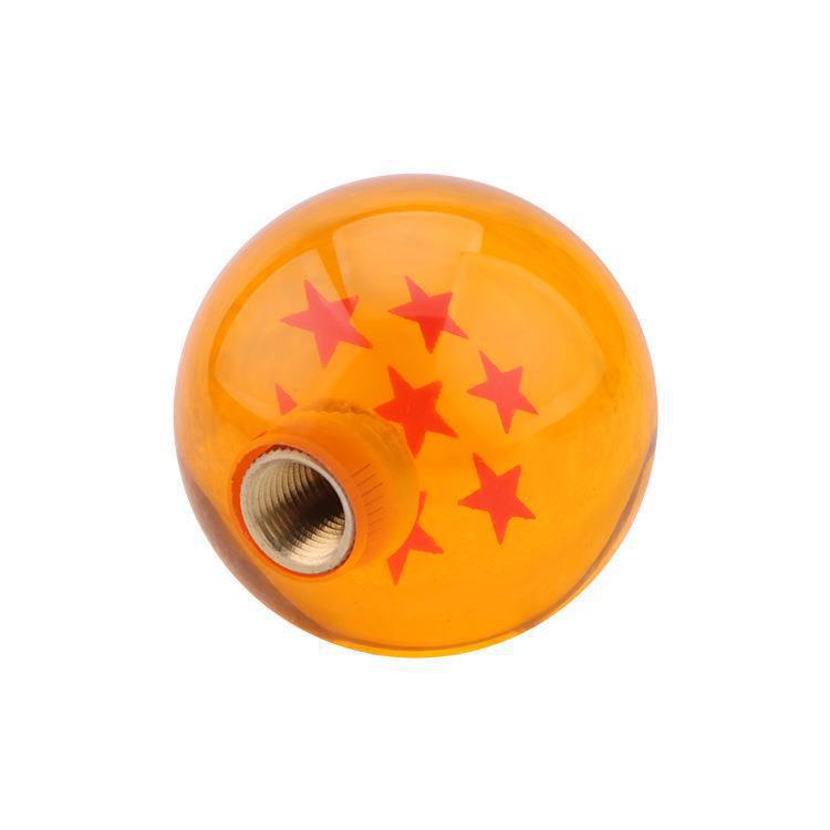 Cross-border hot-selling car modification accessories dragon ball gear head 1-7 star personalized gear head ball head wave stick head