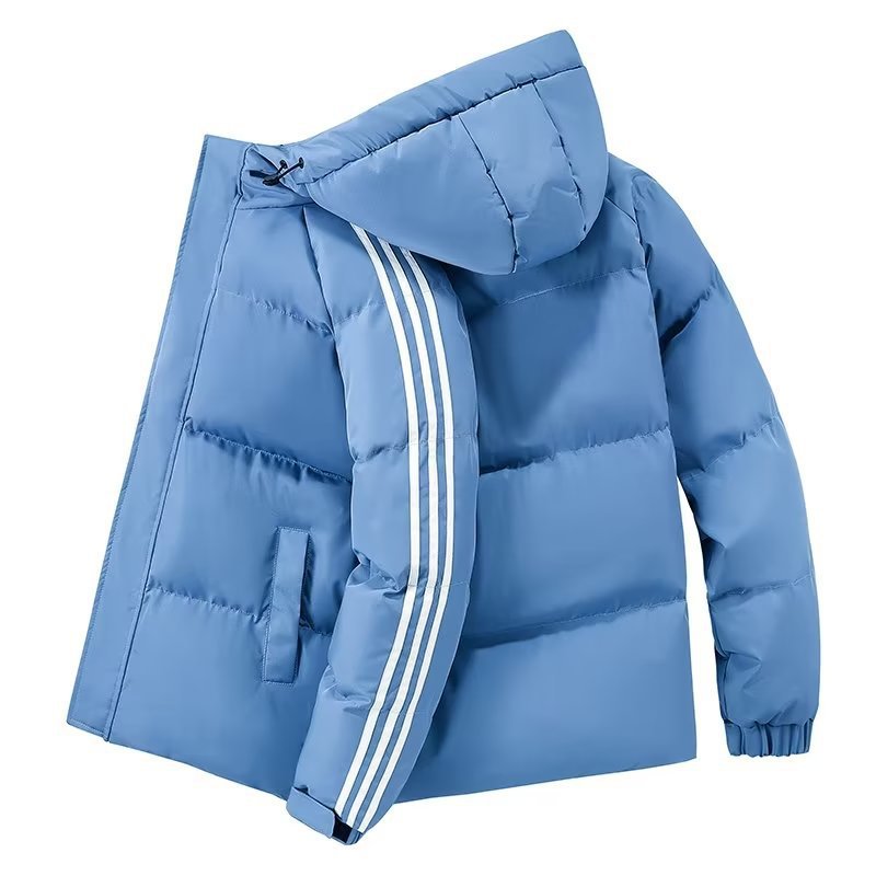 Abrigo de algodón acolchado de otoño e invierno para hombre Abrigo acolchado de algodón casual Abrigo acolchado de algodón Abrigo de pan Abrigo engrosado con capucha Fábrica al por mayor