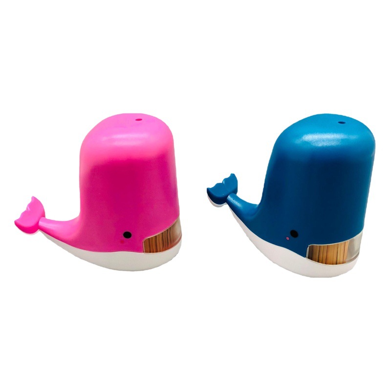 Creativo lindo ballena palillo de dientes caja creativa ballena forma palillo titular caja de almacenamiento TOOTHPICKDISPENSER