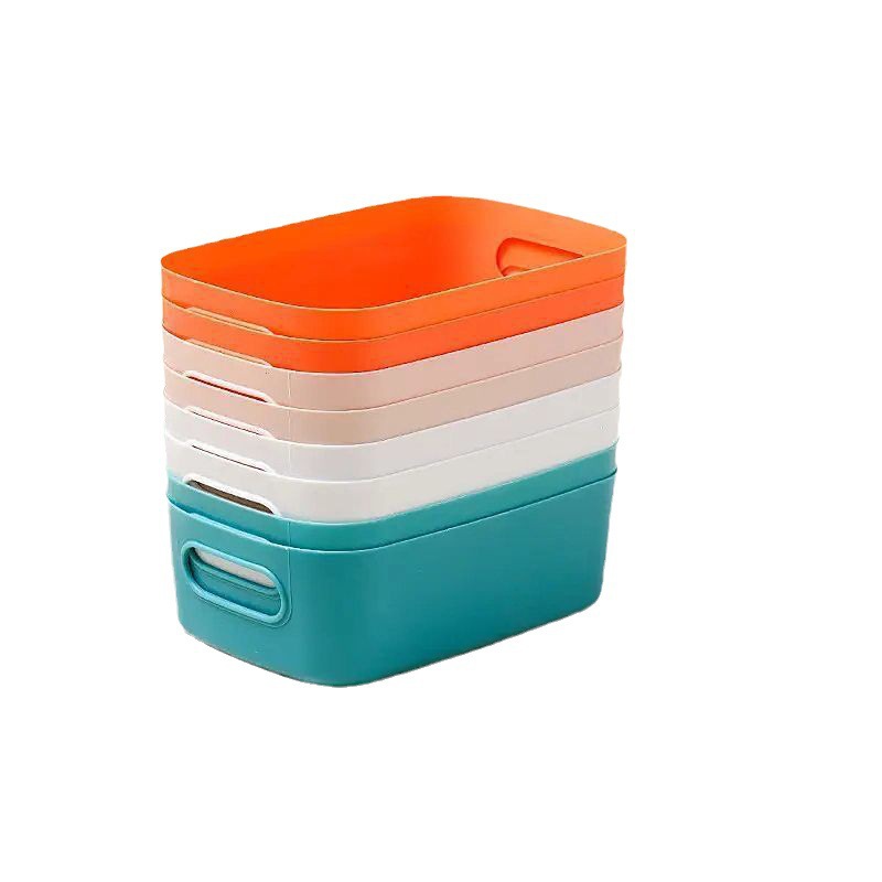 Miscellaneous Storage Box Desktop Plastic Box Cosmetics Storage Box Kitchen Storage Box Snack Storage Basket Dropshipping