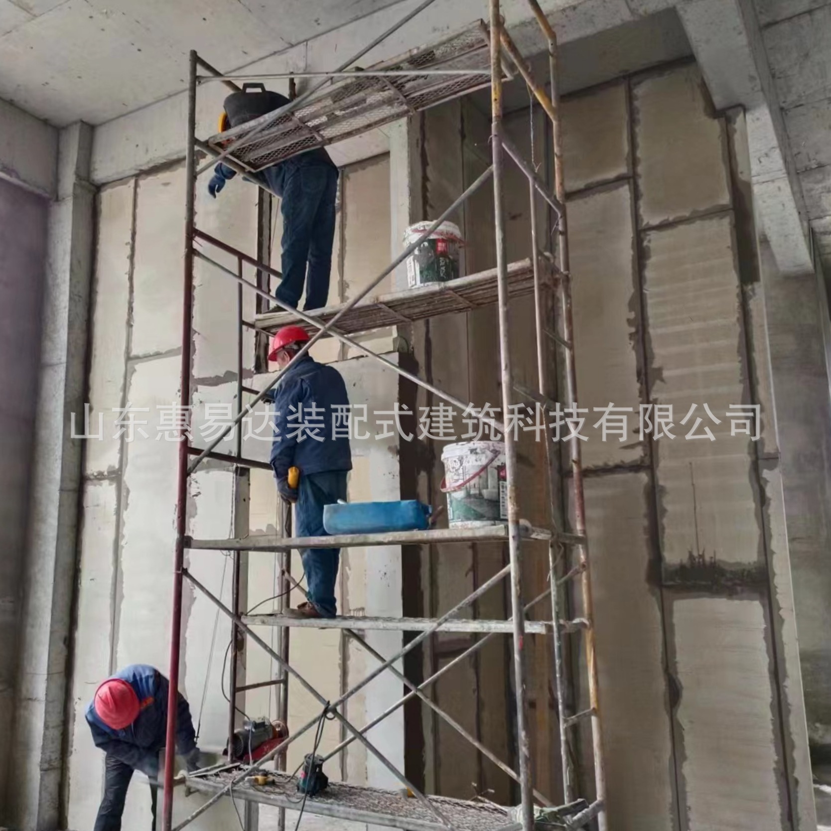 条型内墙间隔板环保隔音水泡沫泥复合板农房改造墙板材料环保建材