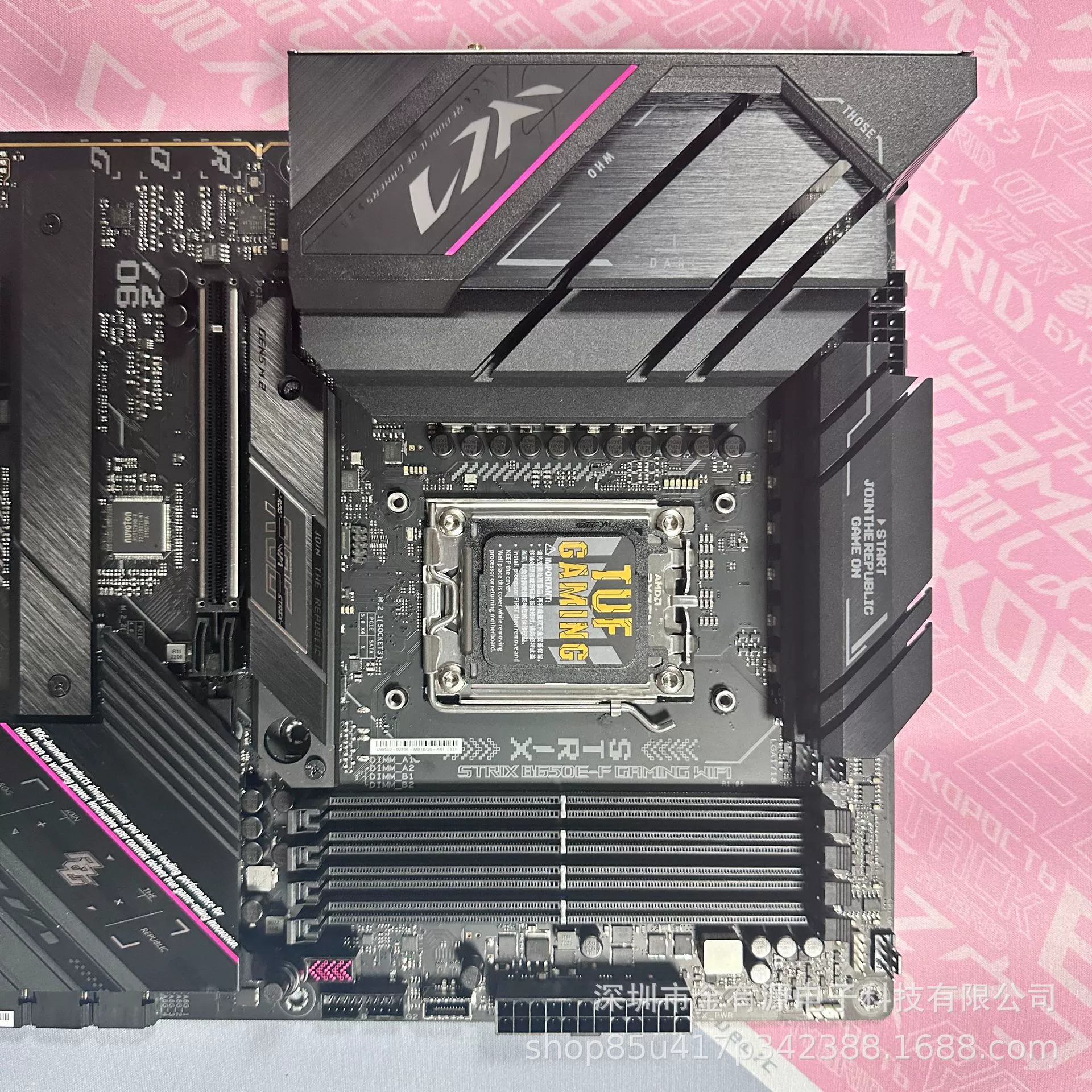 Подходит для киберспорт материнская плата ASUS B650E-F GAMING WIFI материнская плата DDR5 настольного компьютера