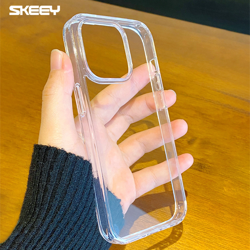 Funda adecuada para teléfono móvil Apple 13, funda protectora para iPhone 14, acrílica 11 anticaída, 12 de doble capa, a prueba de golpes