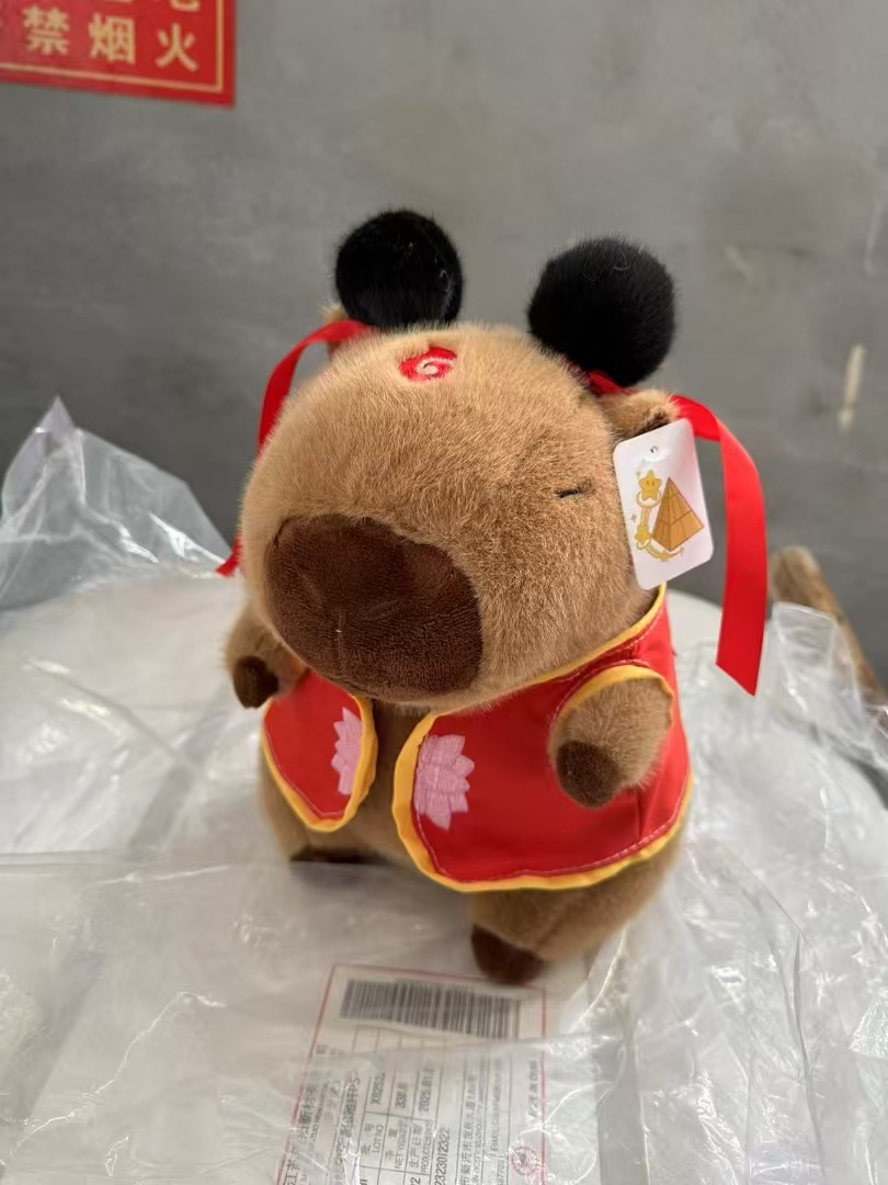 カピバラ人形ぬいぐるみぬいぐるみ抱き枕カピバラストラップ人形ぬいぐるみパチパチ520プレゼント