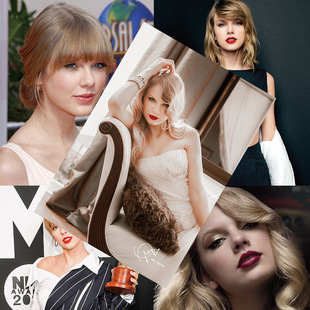 Taylor Swift poster opp bag HD coated paper 1 set of 8 star signature poster wholesale