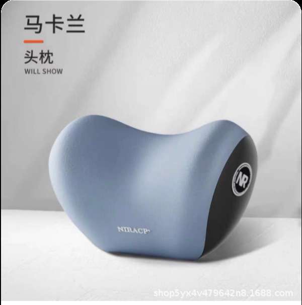 Car headrest, car lumbar support, car memory foam lumbar cushion, backrest lumbar pillow, car neck support, in-stock factory
