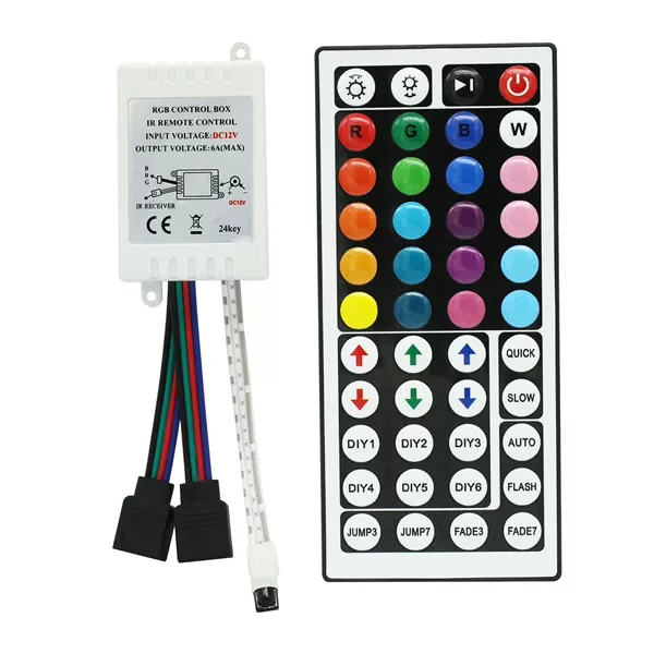 44-key small white box dual wire