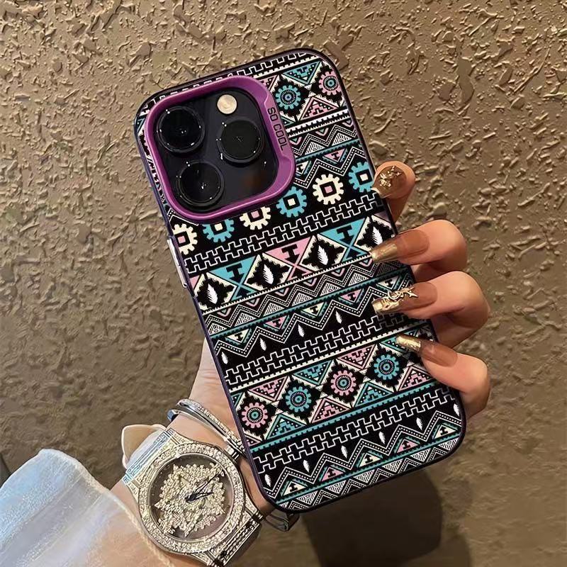 El nuevo patrón de dosel es adecuado para la carcasa del teléfono móvil iphone16 Apple 15promax/14 Europa y América 13/12 personalidad 11