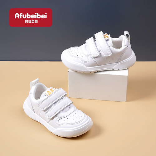 Wholesale children's shoes, baby shoes, first step shoes, kids' shoes, leather shoes, kindergarten white shoes, soft A-Fu Bei Bei