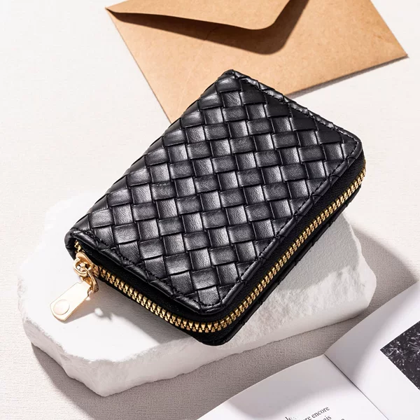 Card Holder women's anti-degaussing card holder multi-card ID bag men's short large capacity organ card holder bank card storage bag