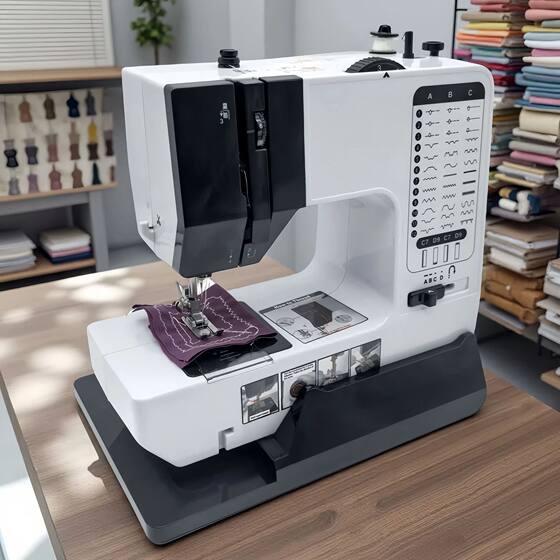 Cross-border Youlijia 738 Sewing Machine Household Electric Desktop Mini Pedal Sewing Machine Edge Machine