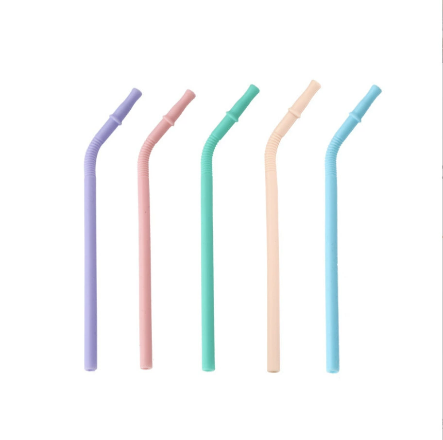 Children's silicone straw, set for traveling