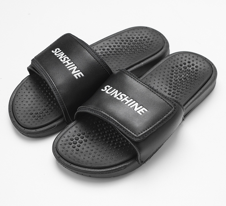 2023 nuevas zapatillas antideslizantes de aire caliente sandalias de verano para hombres zapatos antideslizantes de Interior para el hogar moda casual zapatillas de hombre al aire libre