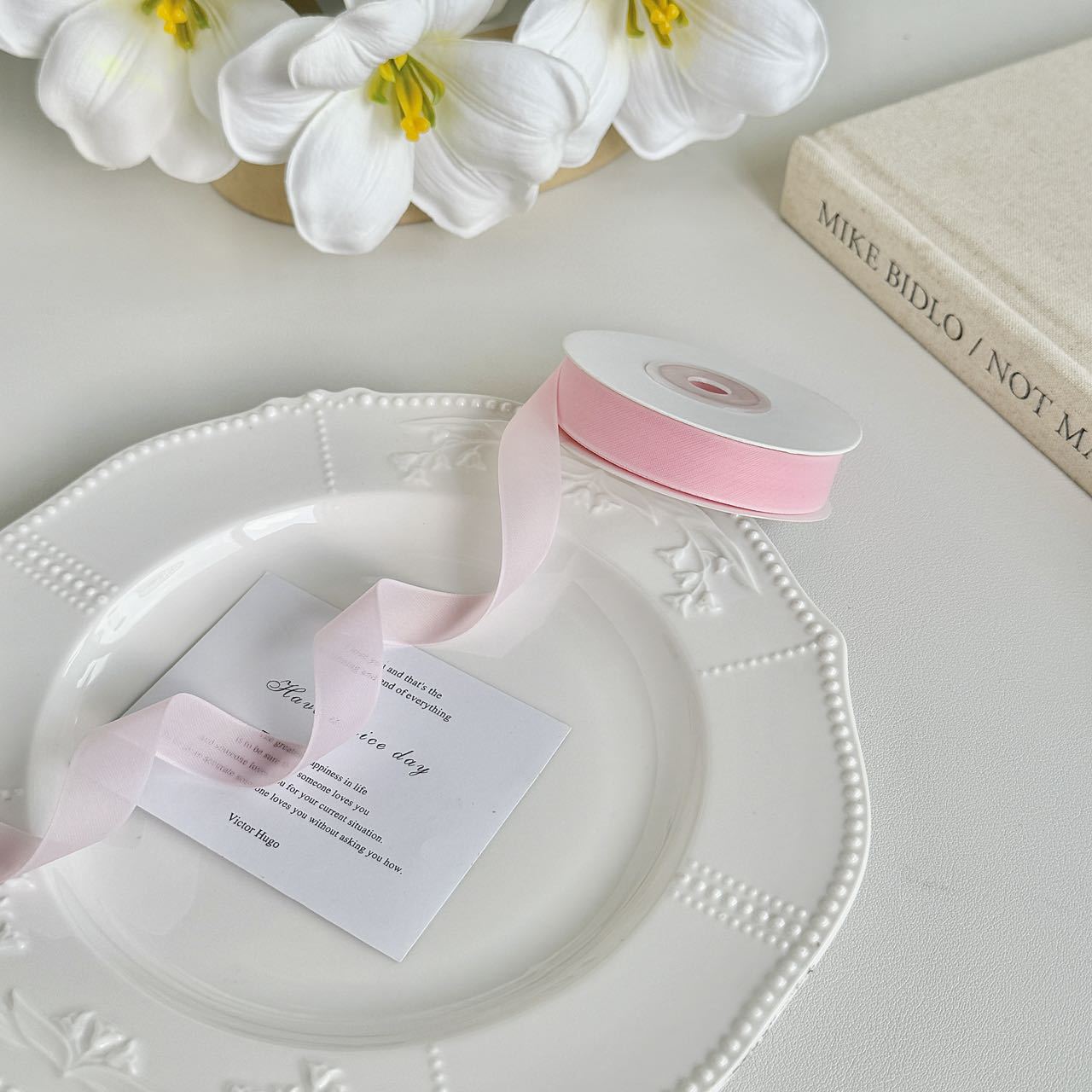 Nuevos productos de gelatina de seda seda seda de leche hilo de nieve vel de niebla caja de regalo embalaje de flores tocado material de decoración para el cabello