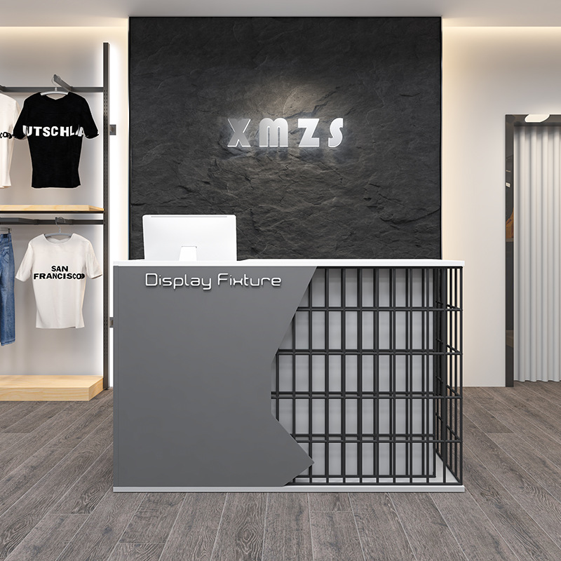 Bar Cajero Minimalista Tienda de conveniencia Moderna Salón de belleza Barbería Tienda de ropa Mini mostrador Recepción