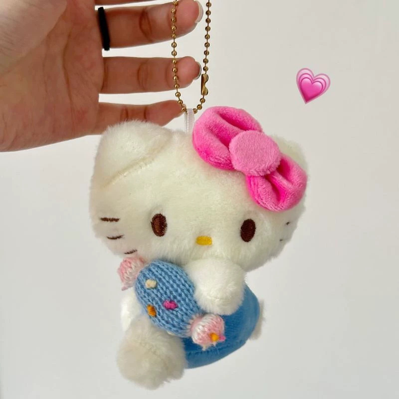 Hello Kitty, подвеска, кукла, ручная работа