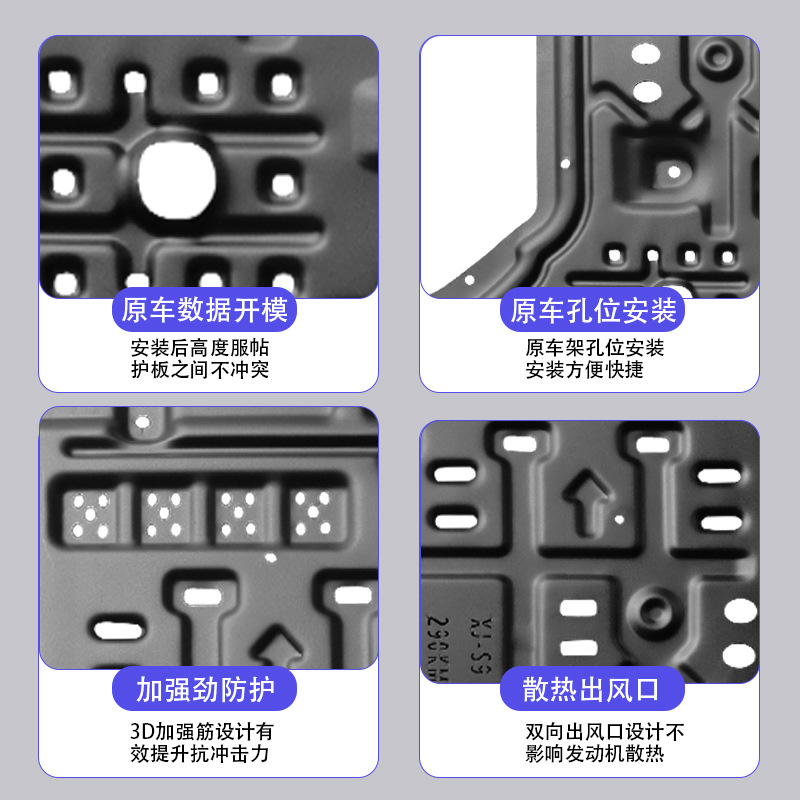 Xiangjie S9 Chassis Guard, Engine Lower Guard, Huawei Intelligent Driving Battery Motor Protection Board, Special for Car Bottom Protection