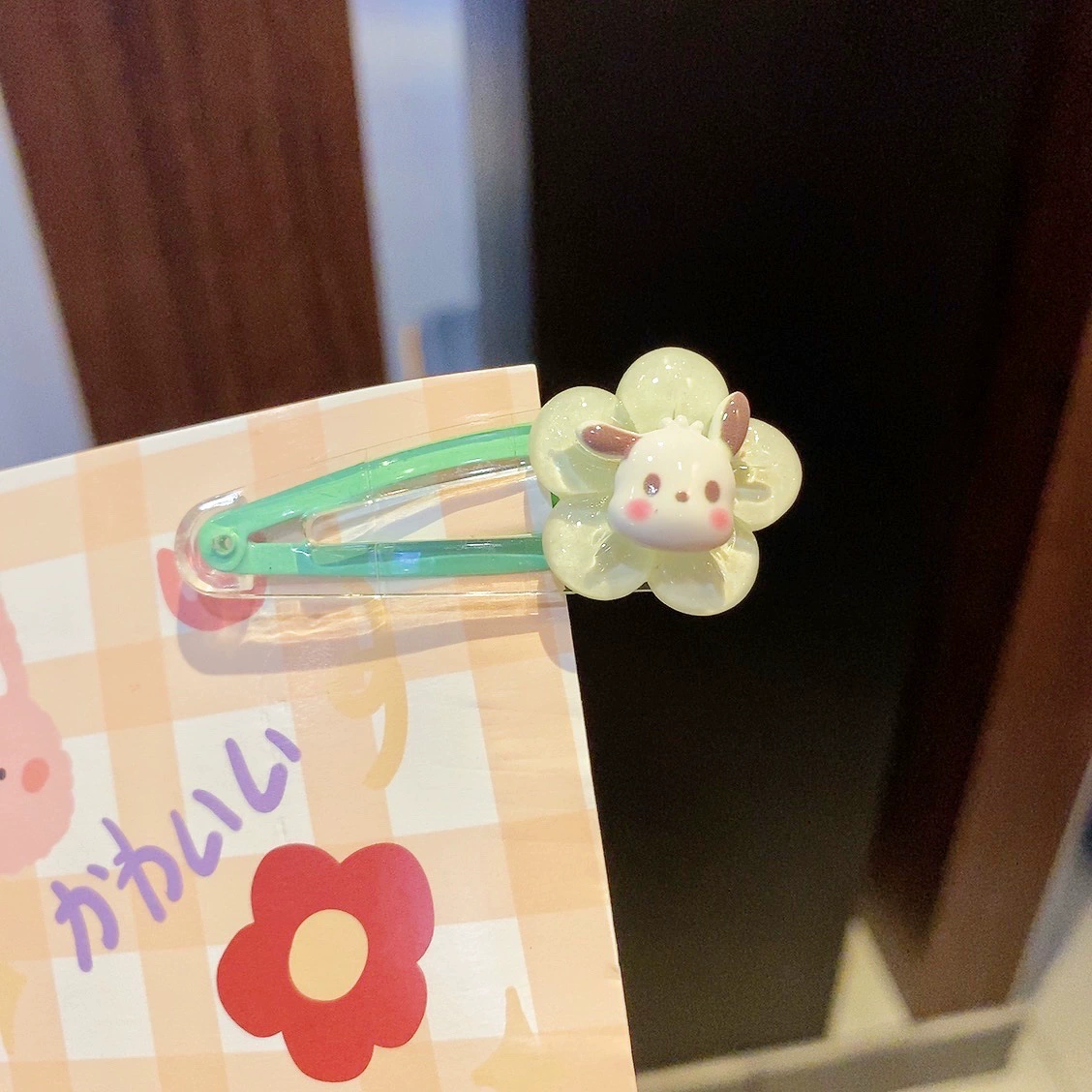 INS Candy Sweet Ice Crystal Полупрозрачная Libu Luo Mi Yuman собачьи заколки для волос Soft girl продаются как милые аксессуары для волос
